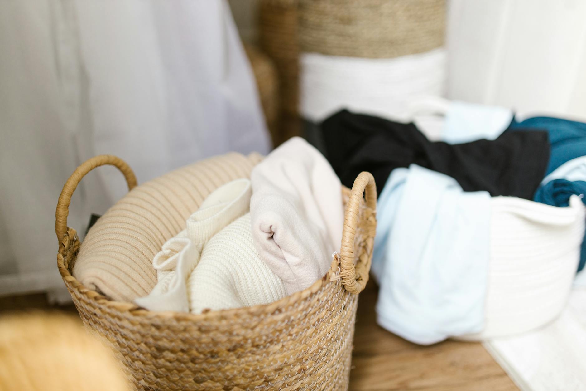 laundry basket organization tips