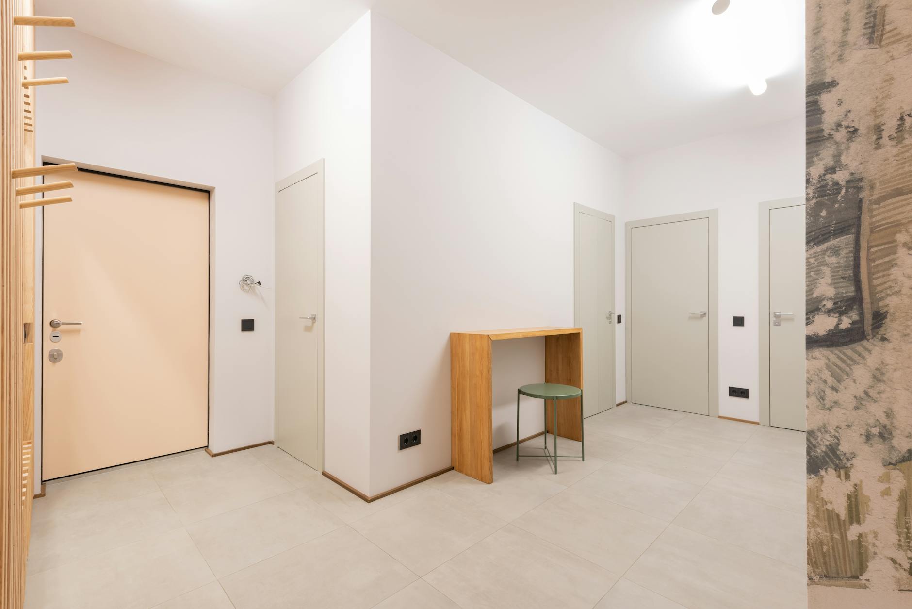 decorative accents in muted colors