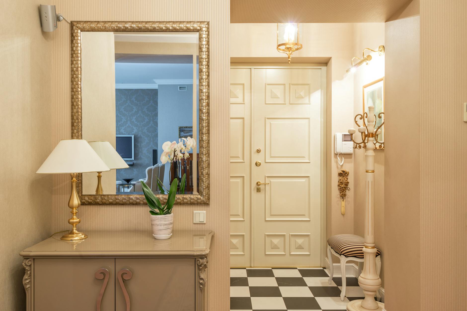functional entryway decor with coat rack and umbrella stand
