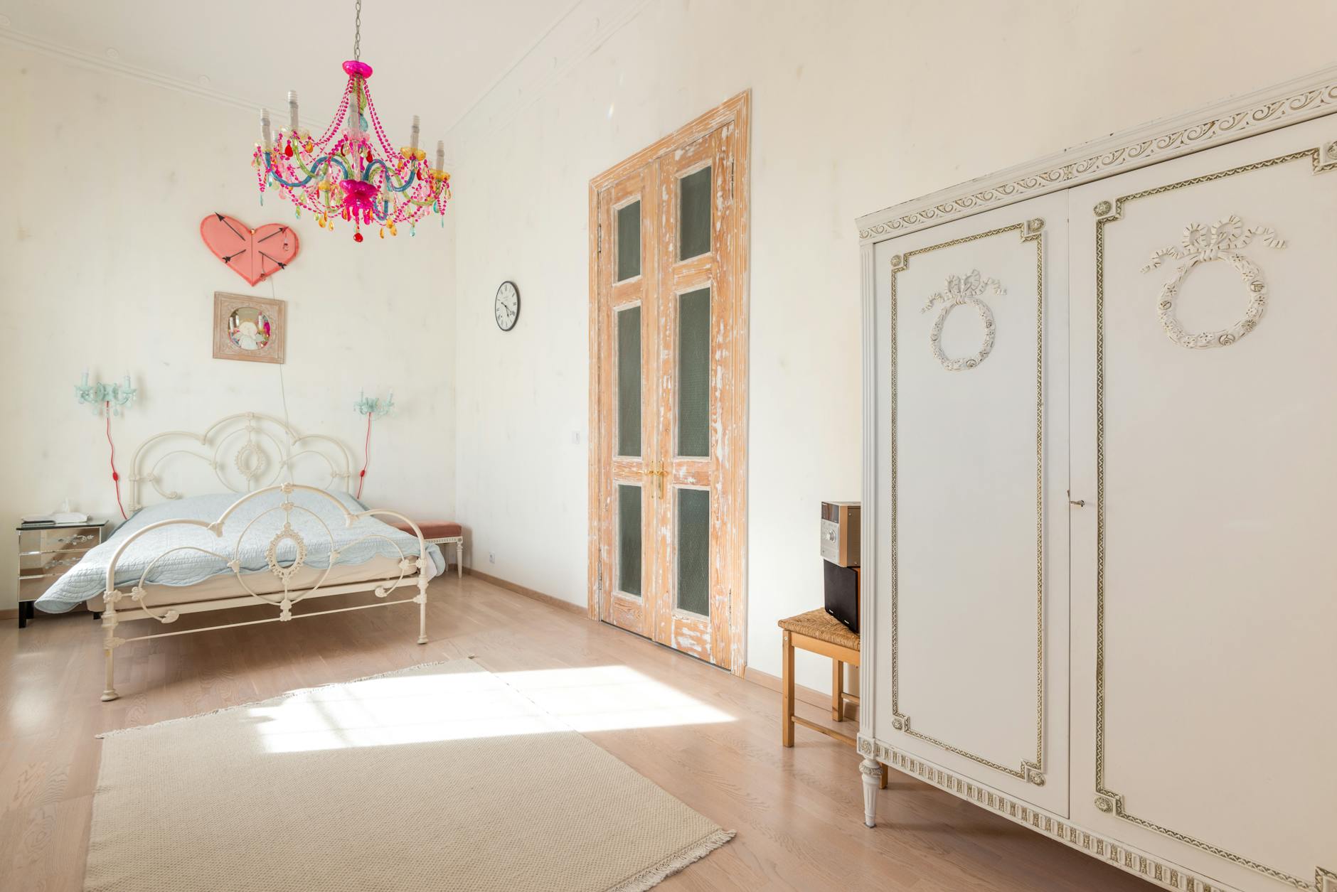 vintage doorway in home interior