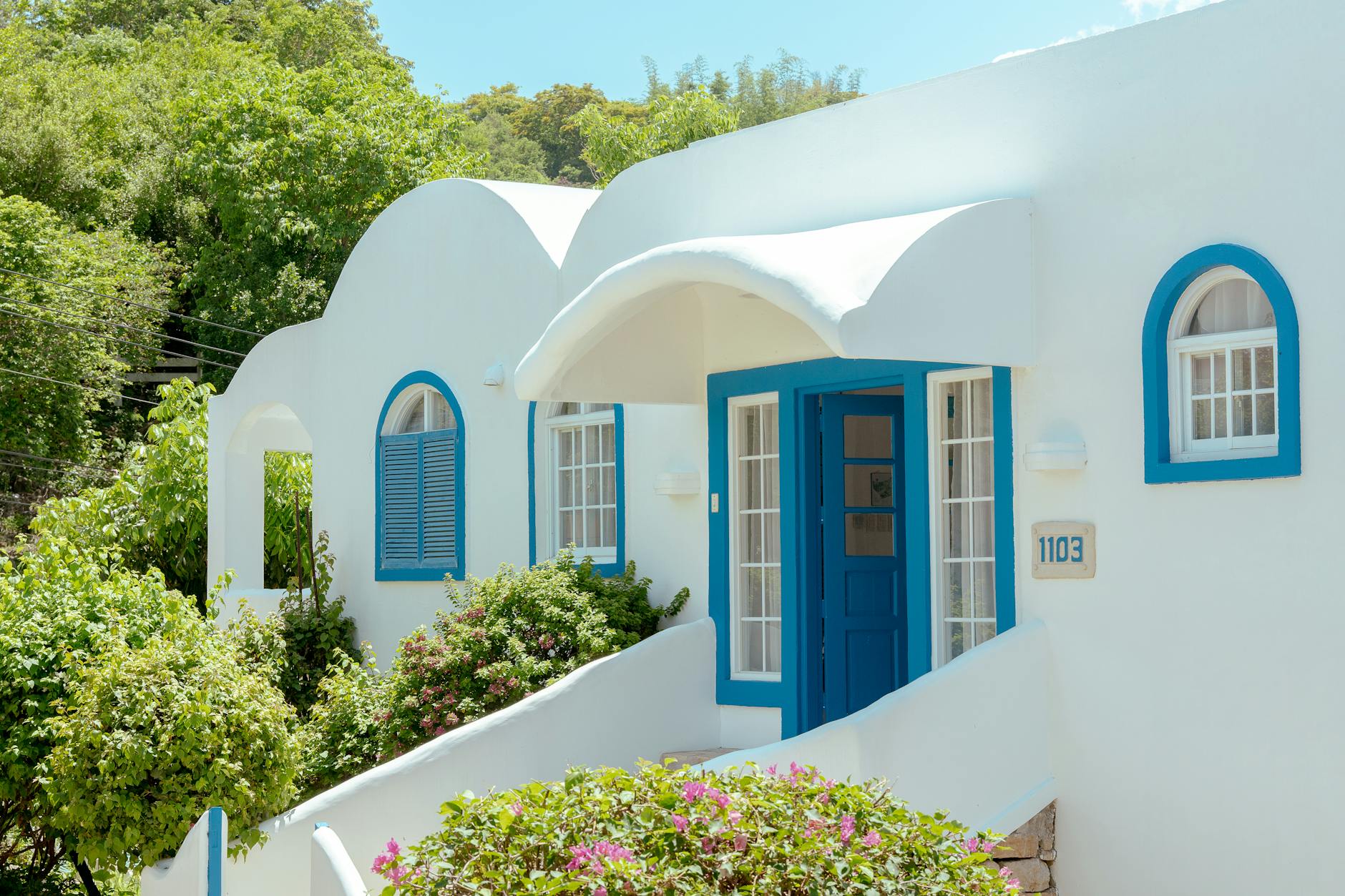 Limeridge gardens blue houses