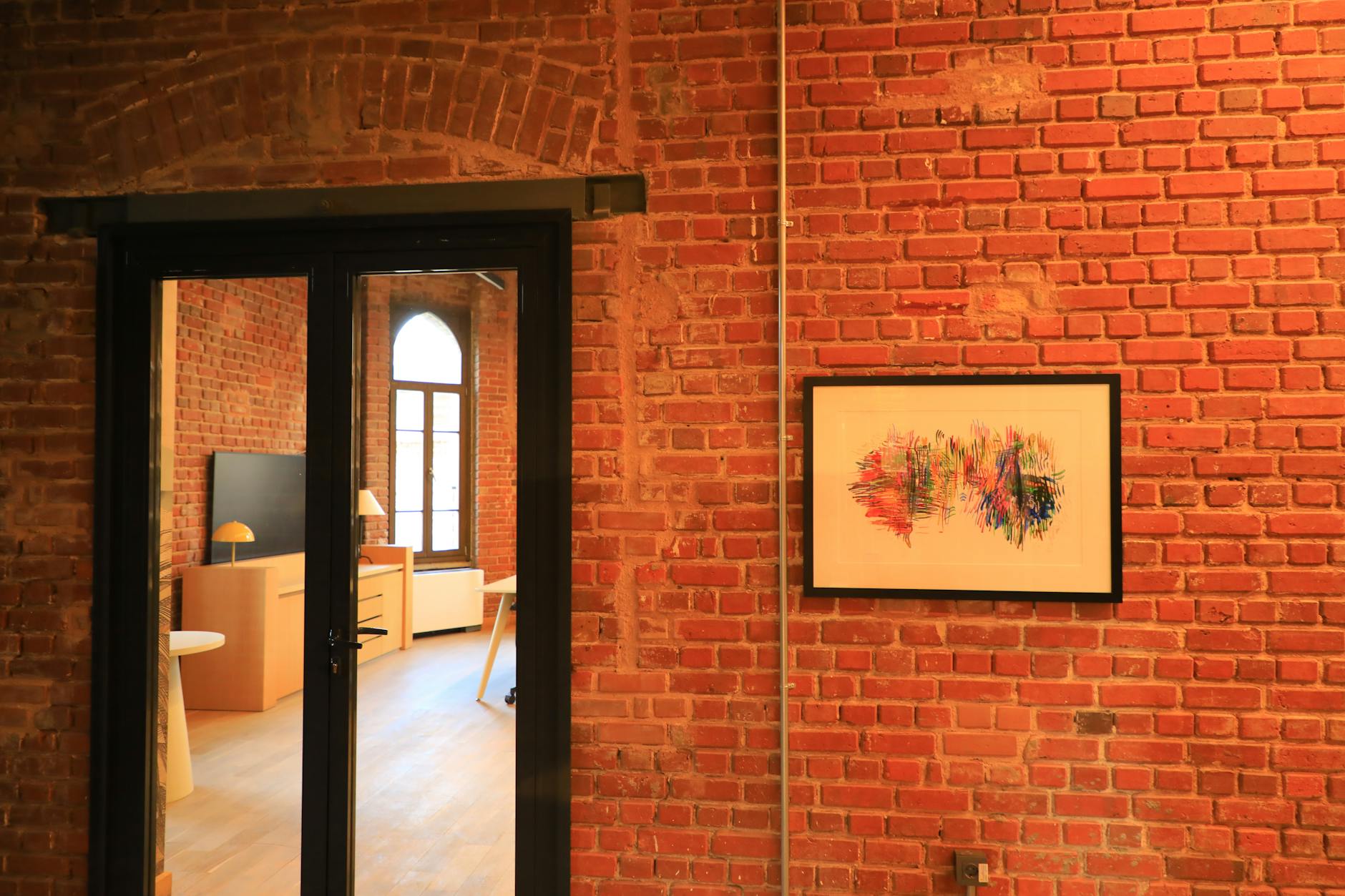 exposed brick interior design