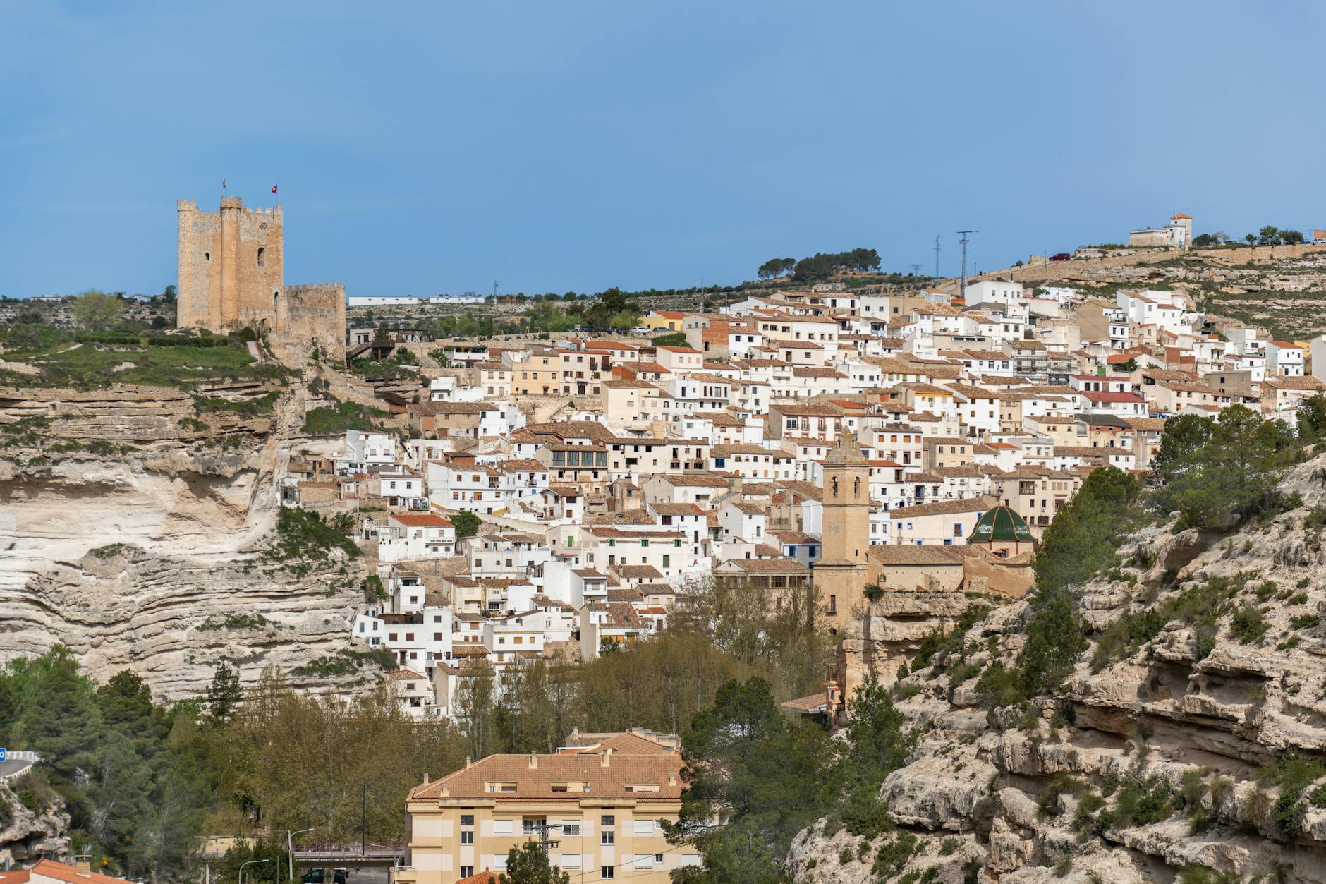 historic village nearby tower