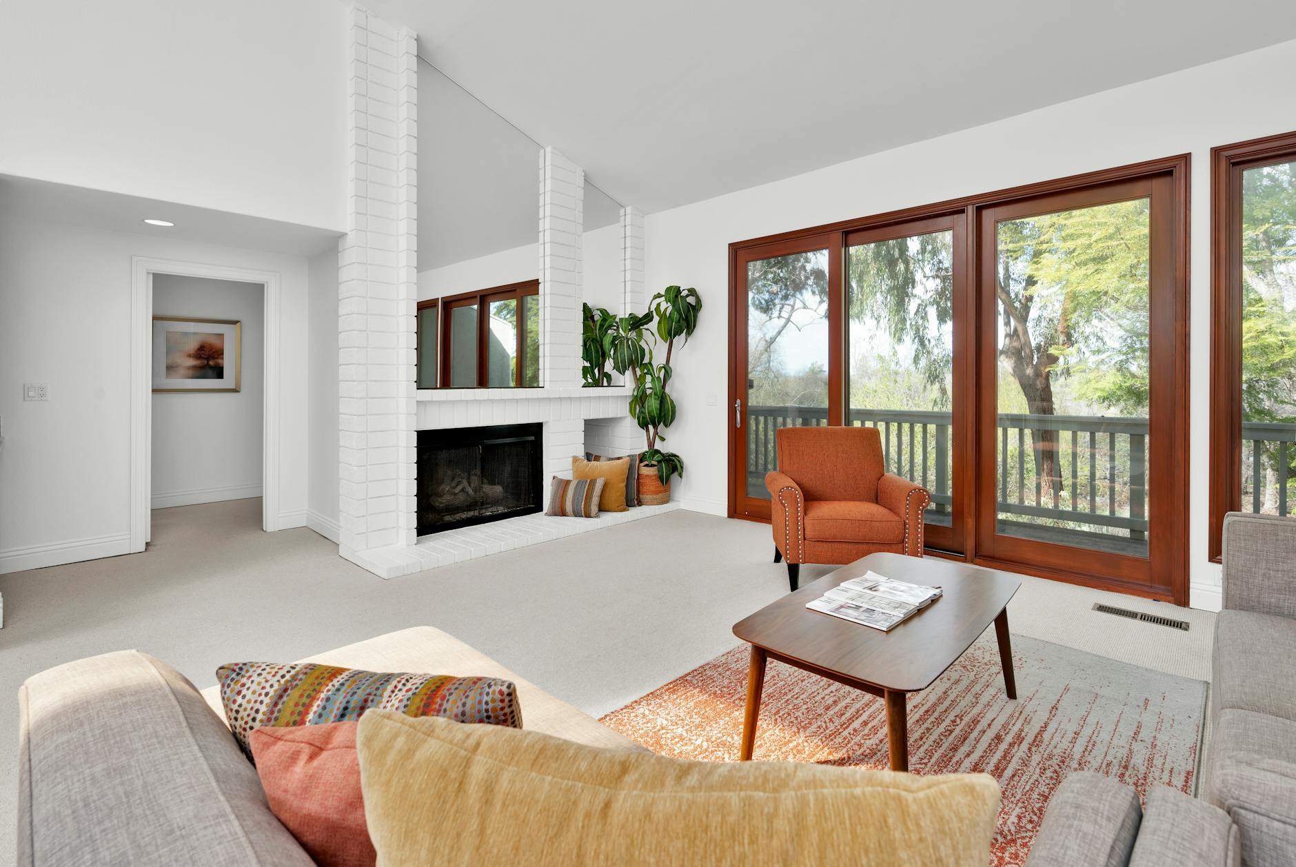 earthy tones living room decor inspiration