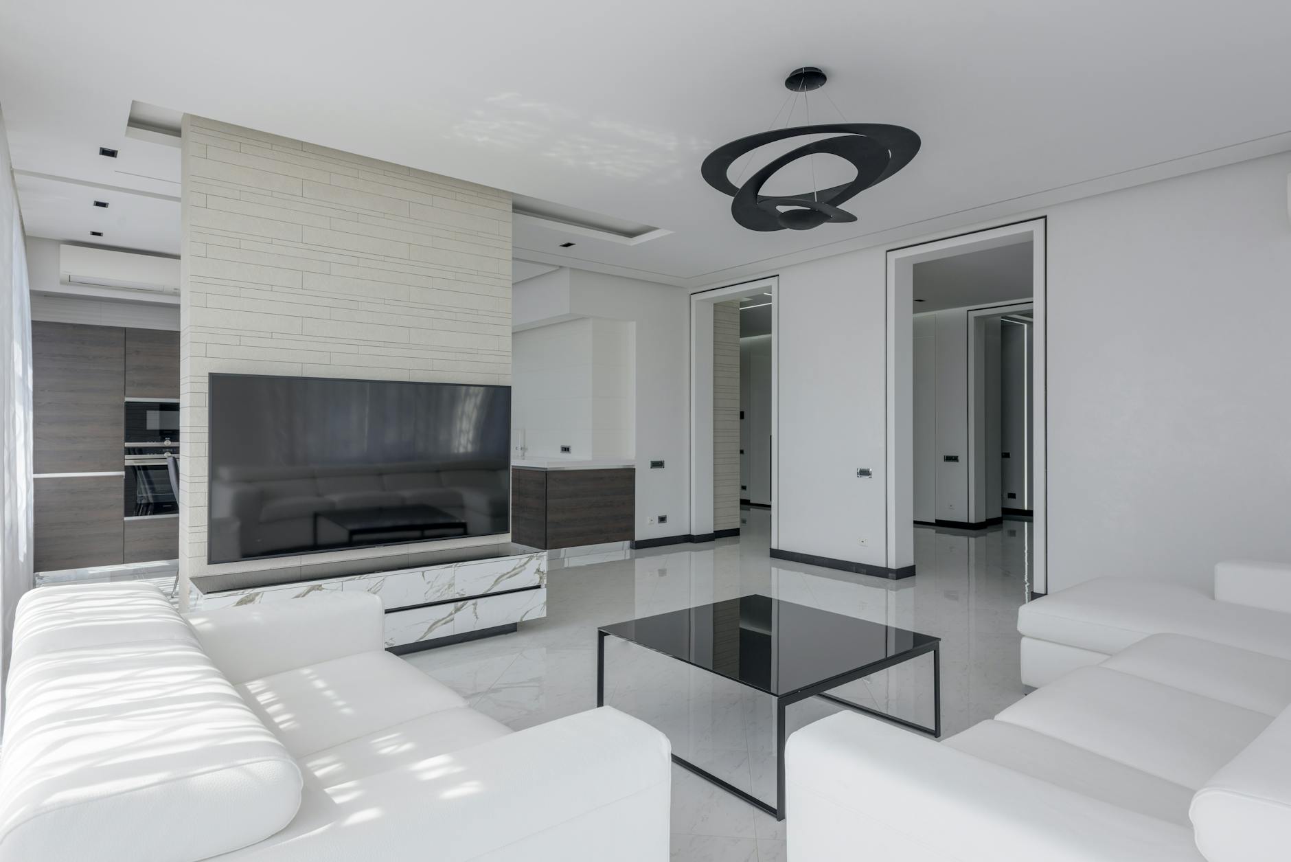 luxury minimalist living room design