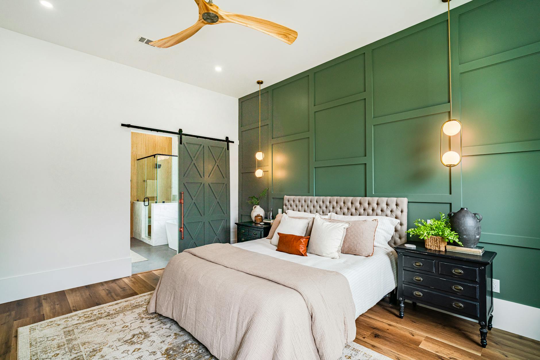 personalized bedroom decor with family photos and meaningful items