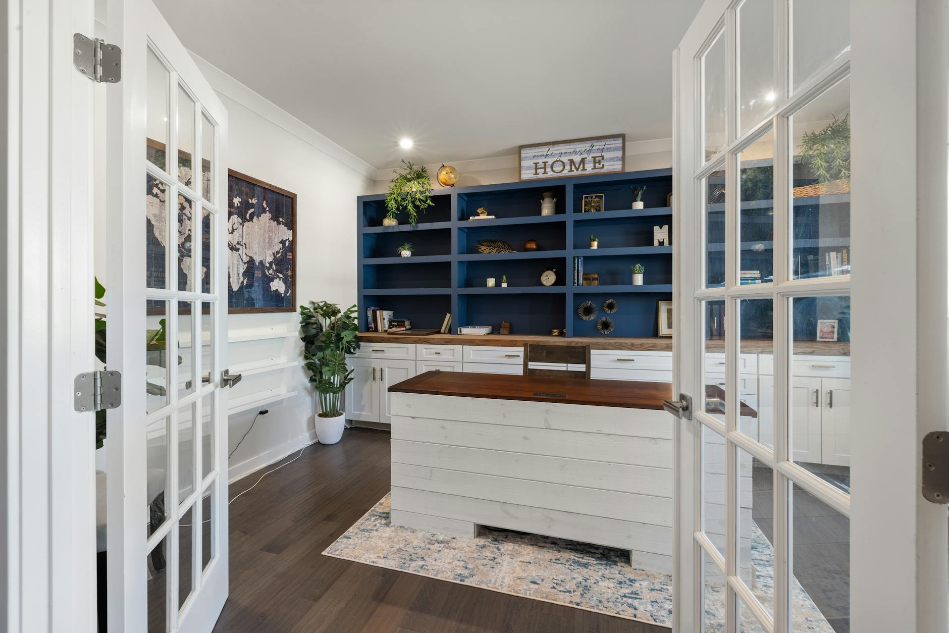organized home office