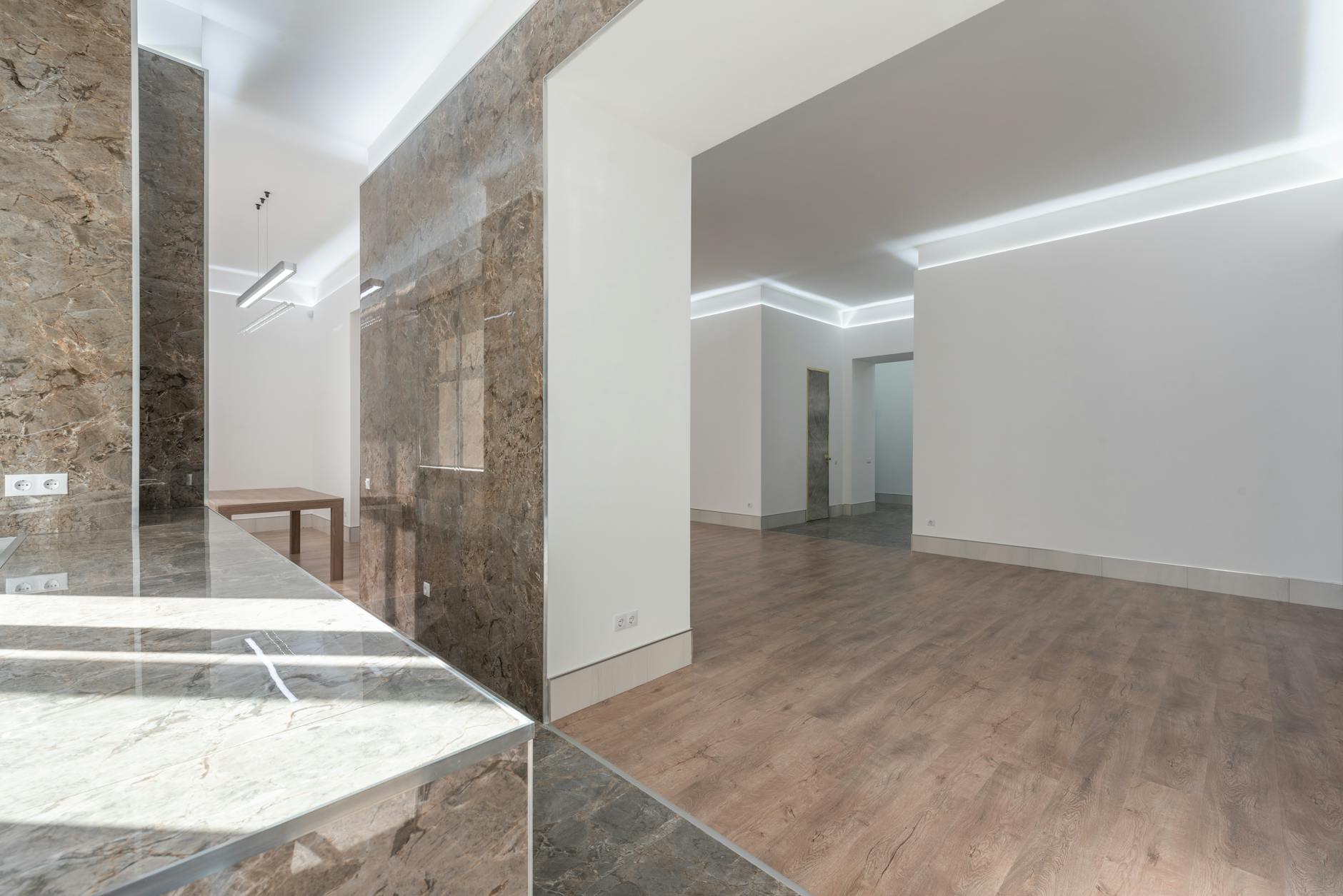 modern interior with neutral color palette