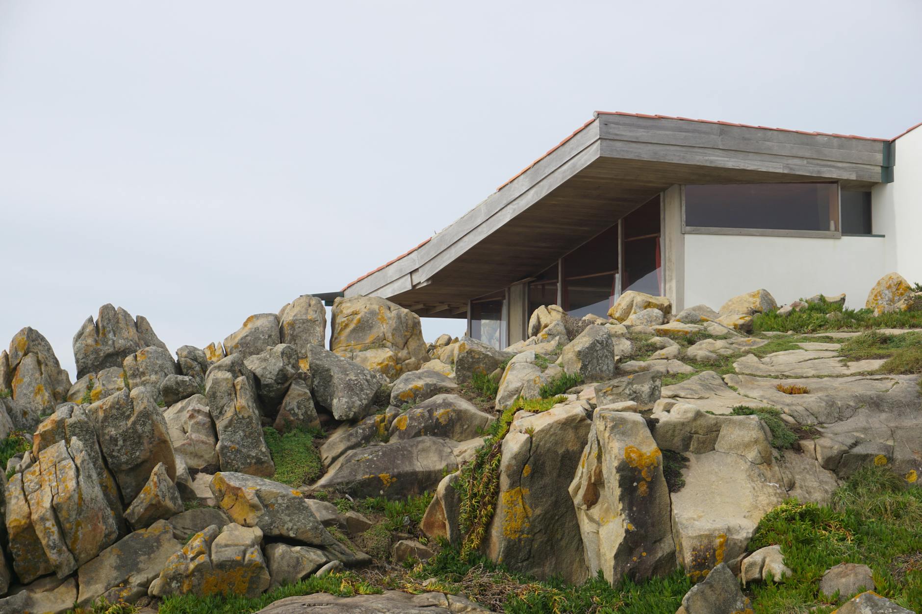 house inside a rock