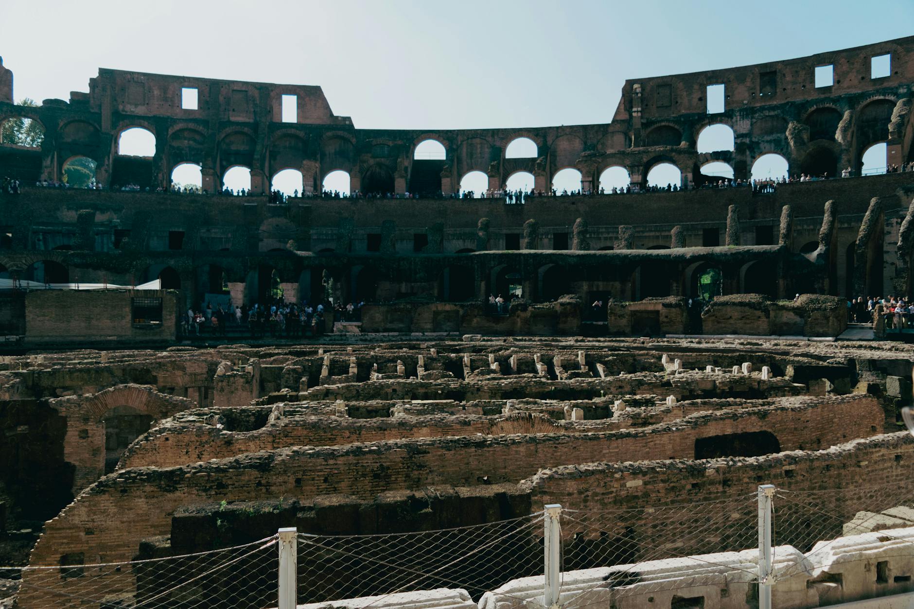 Rome ancient ruins, historical architecture