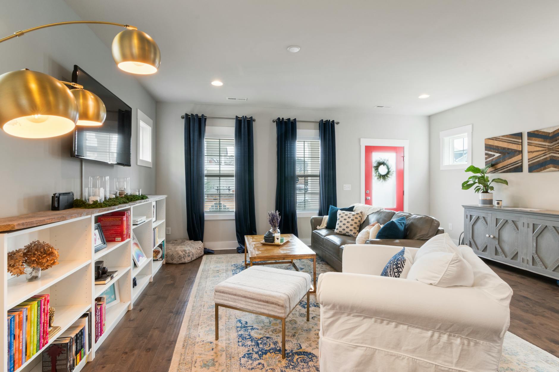 modern farmhouse living room decor