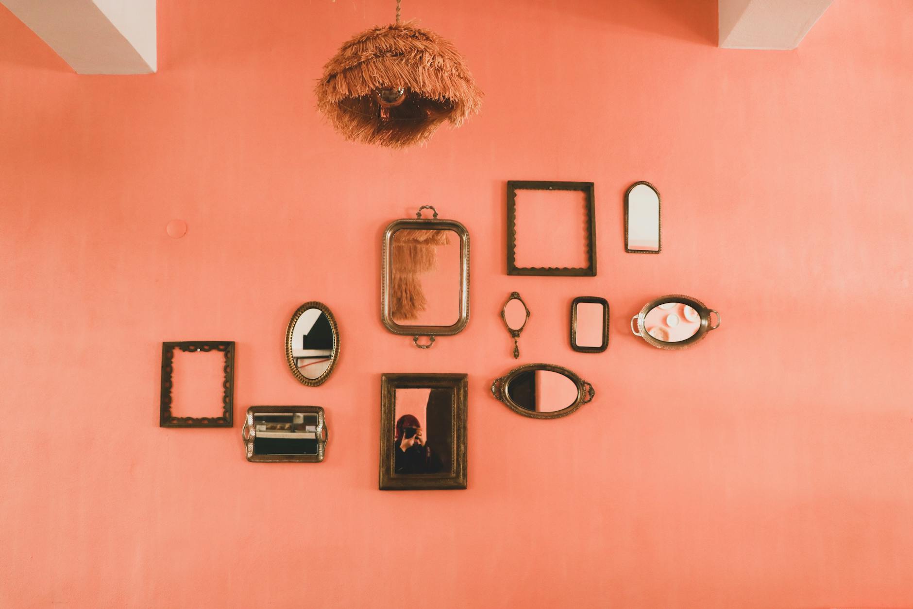 rooms of mirrors that reflect dreams and aspirations