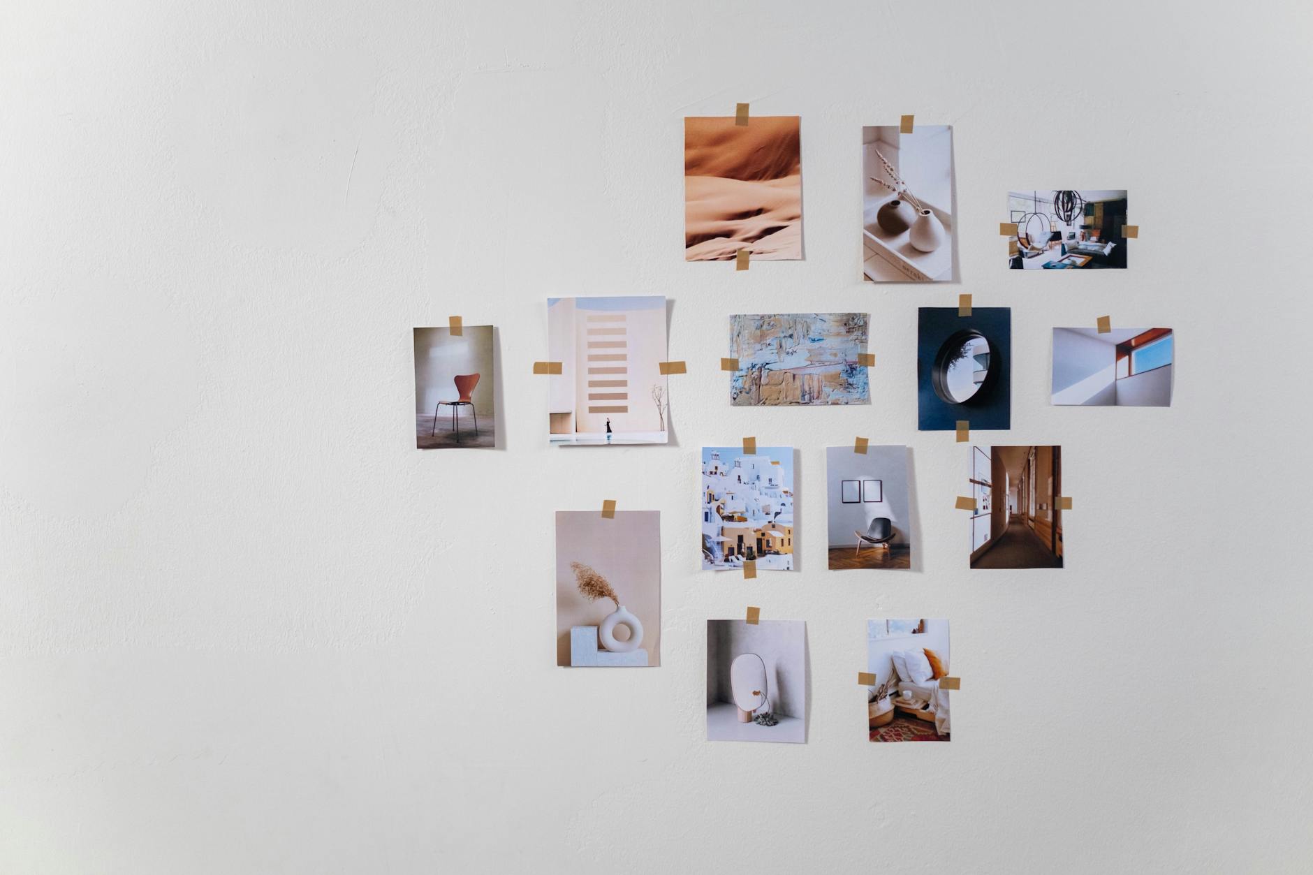 curated home gallery wall inspiration