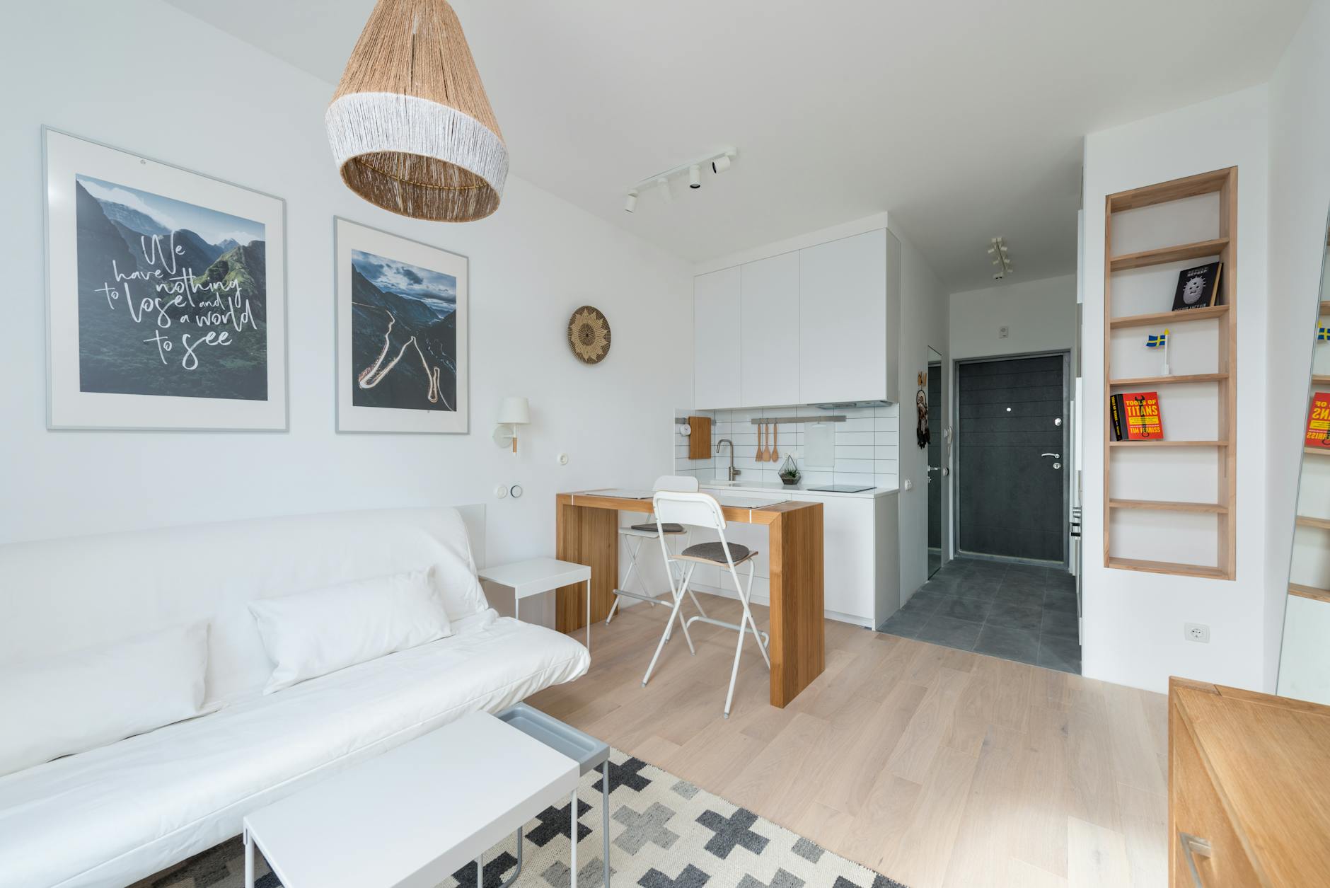 multi-functional furniture in small apartments