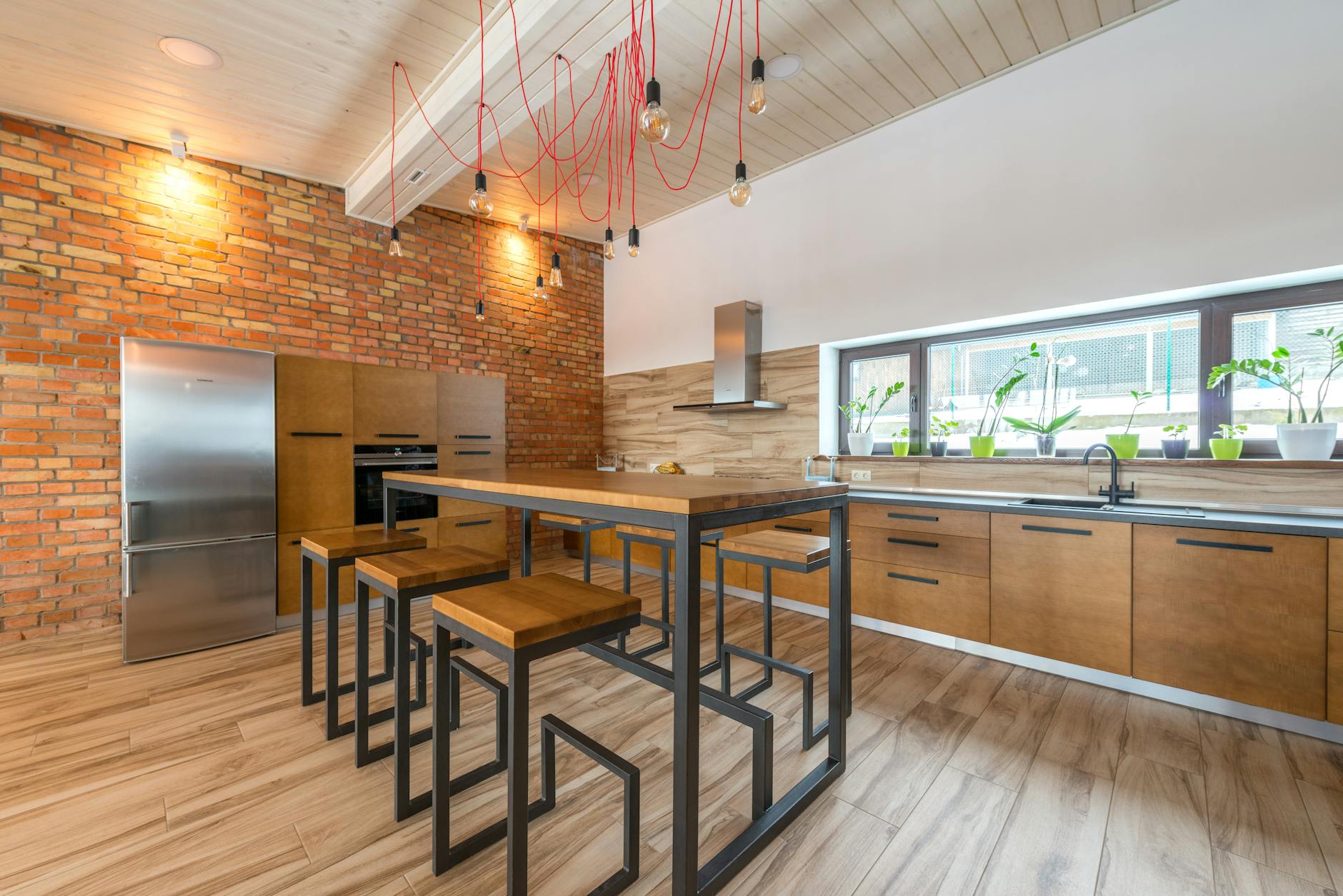 rustic modern kitchen decor