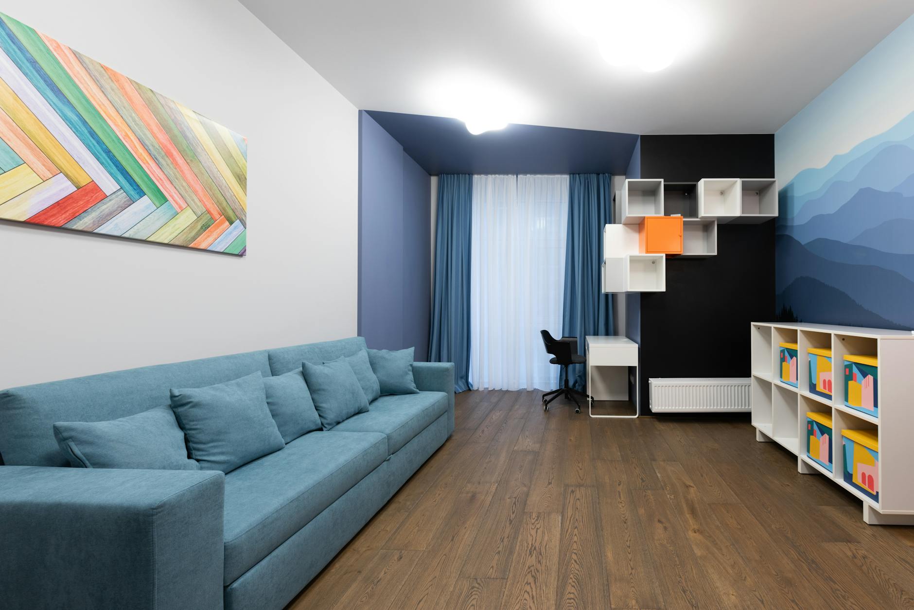 hidden storage ideas in living room