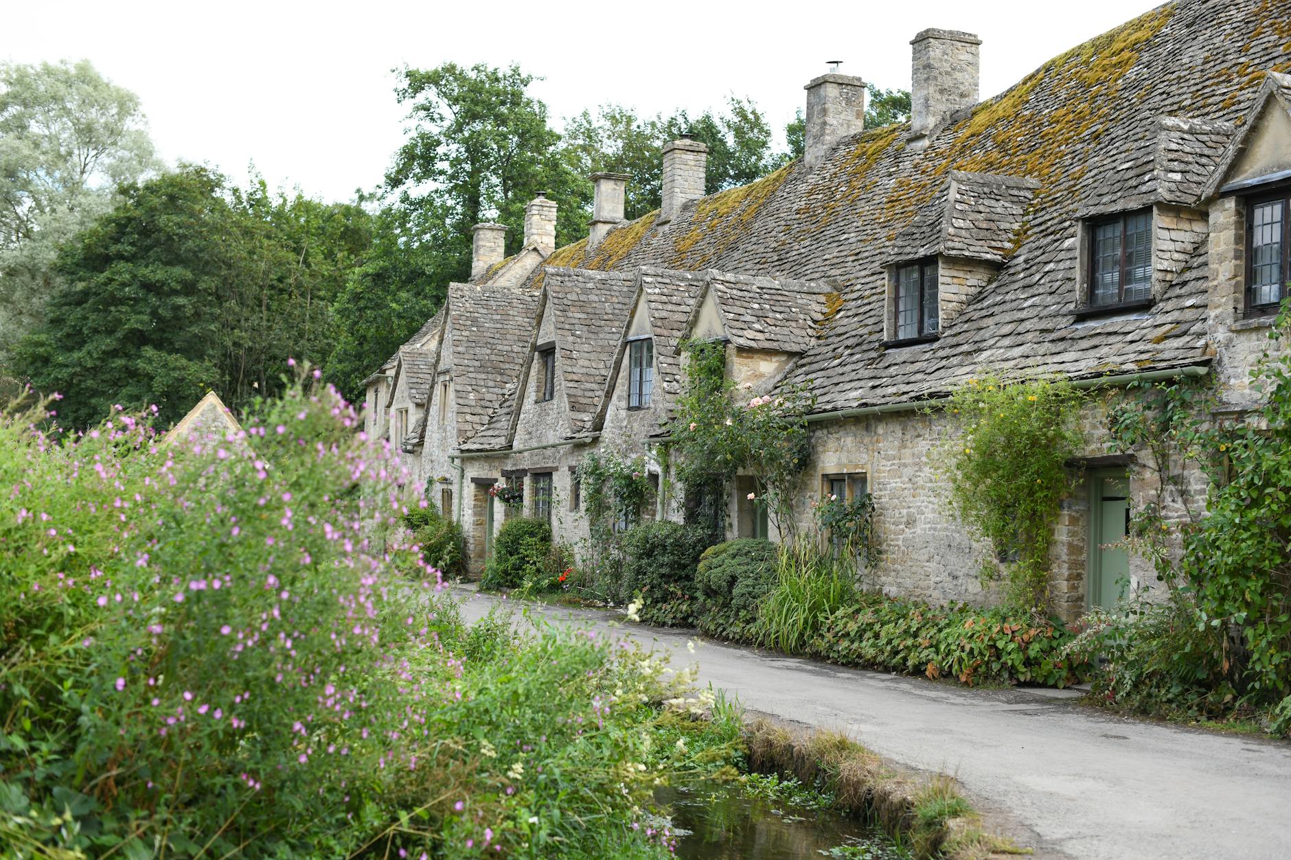 picturesque countryside village